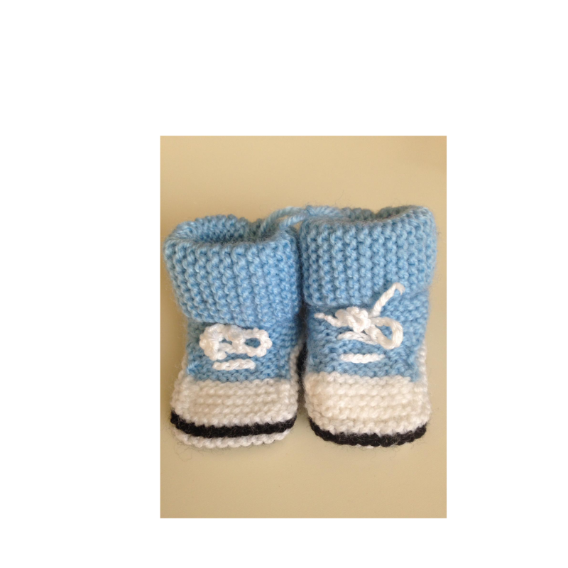 slofjes gympjes lichtblauw